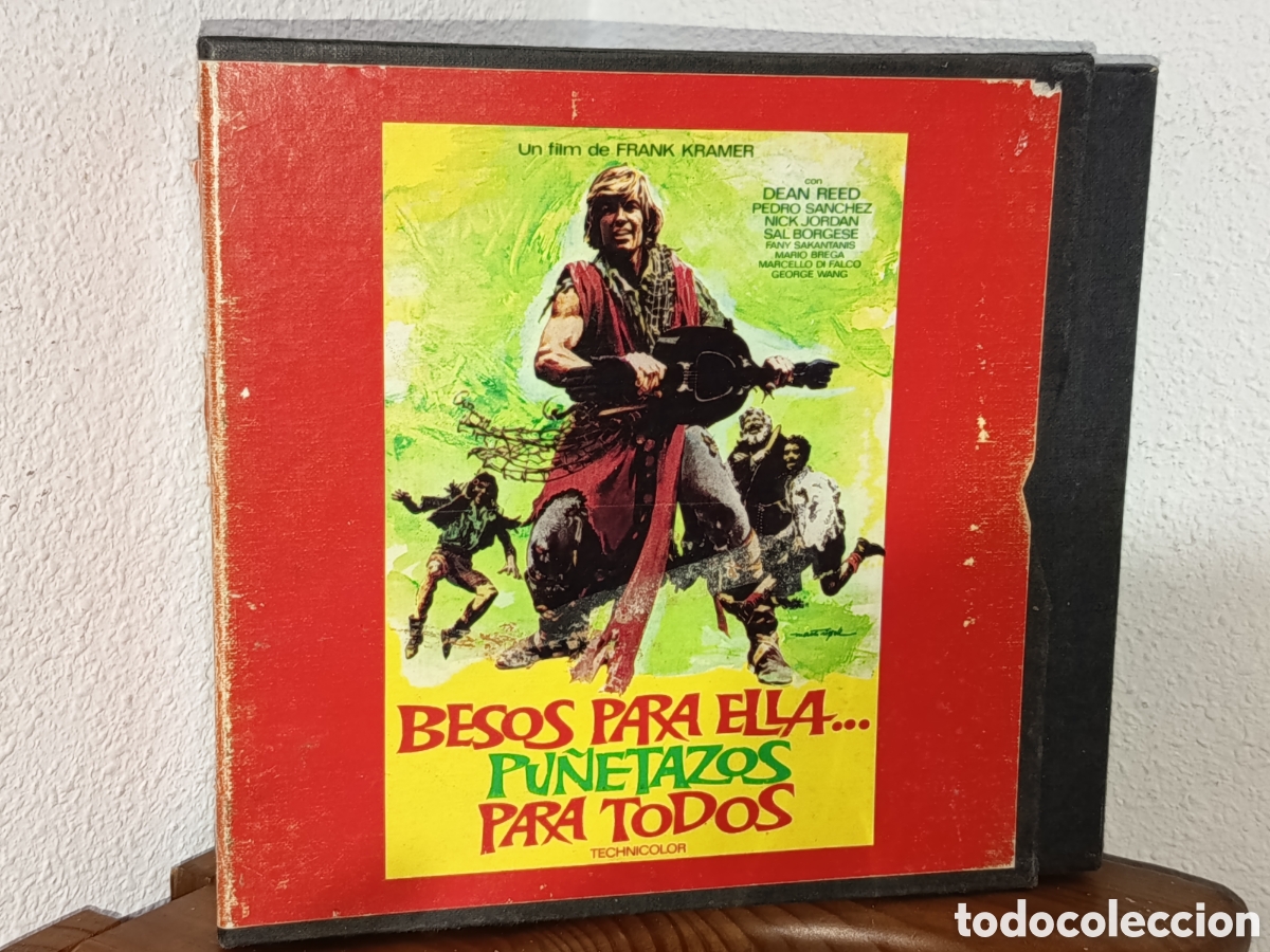Cine: Besos para ella pu&ntilde;etazos para todos. Largometraje super 8 mm