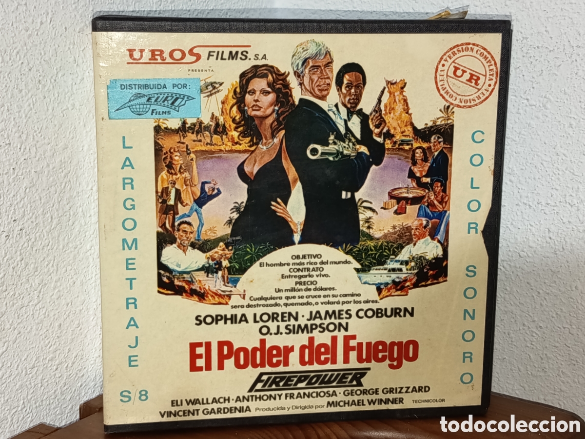 Cine: El poder del fuego. Largometraje super 8 mm
