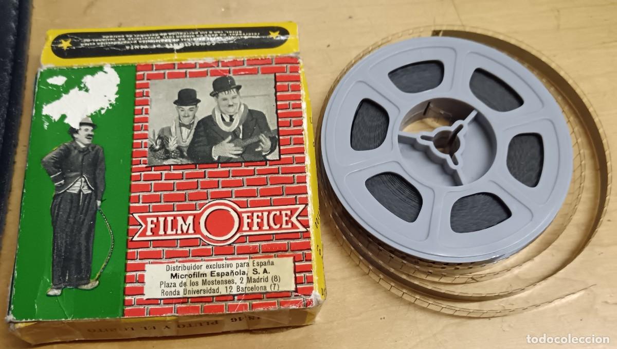 Cine: PEL&Iacute;CULA SUPER 8 MM. PLUTO Y EL LOBITO FILM OFFICE CON CAJA