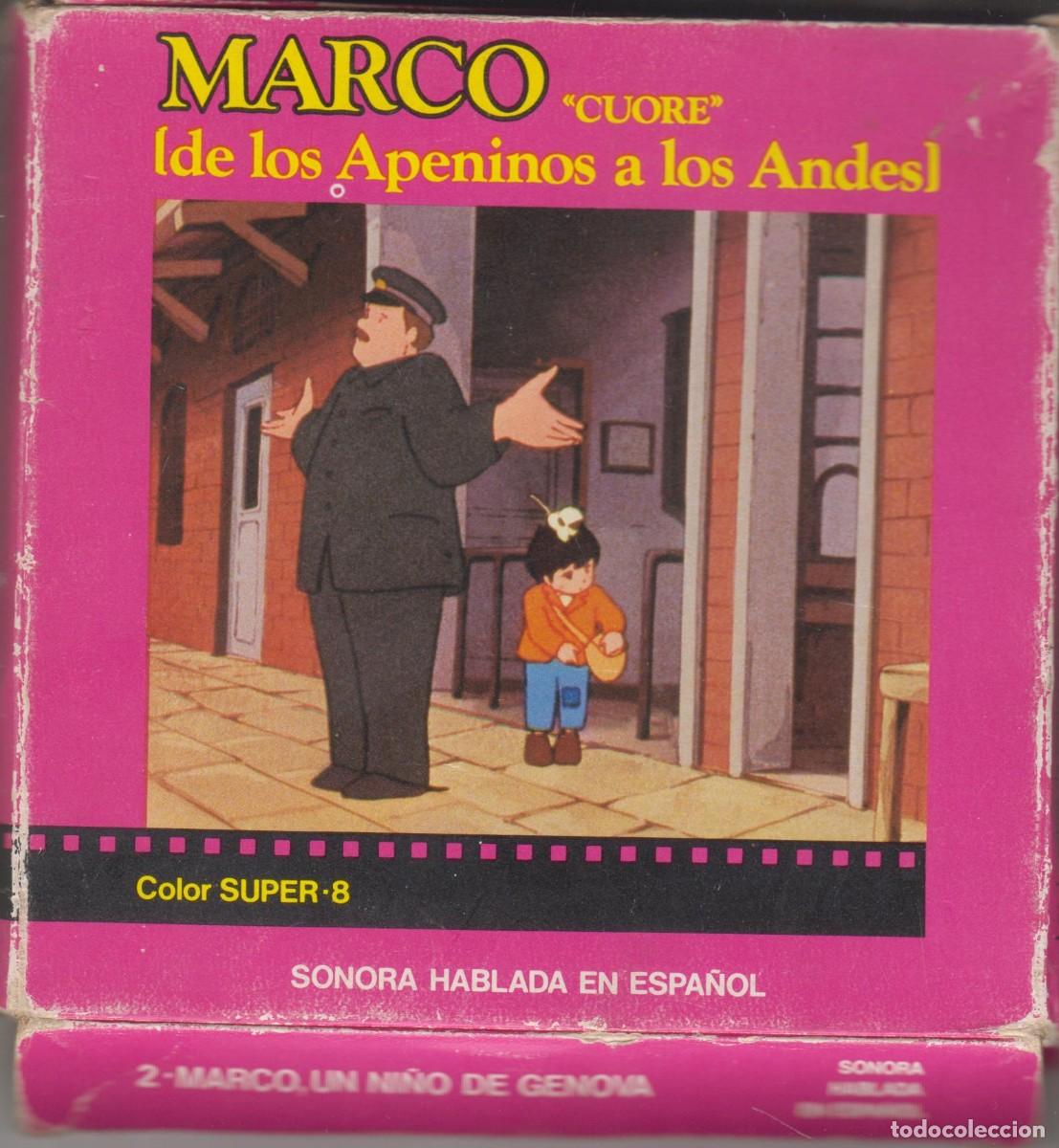 Cin&eacute;ma: Marco pel&iacute;cula S&uacute;per 8 Cuore De los Apeninos a los Andes Vol. 2 Un ni&ntilde;o en G&eacute;nova