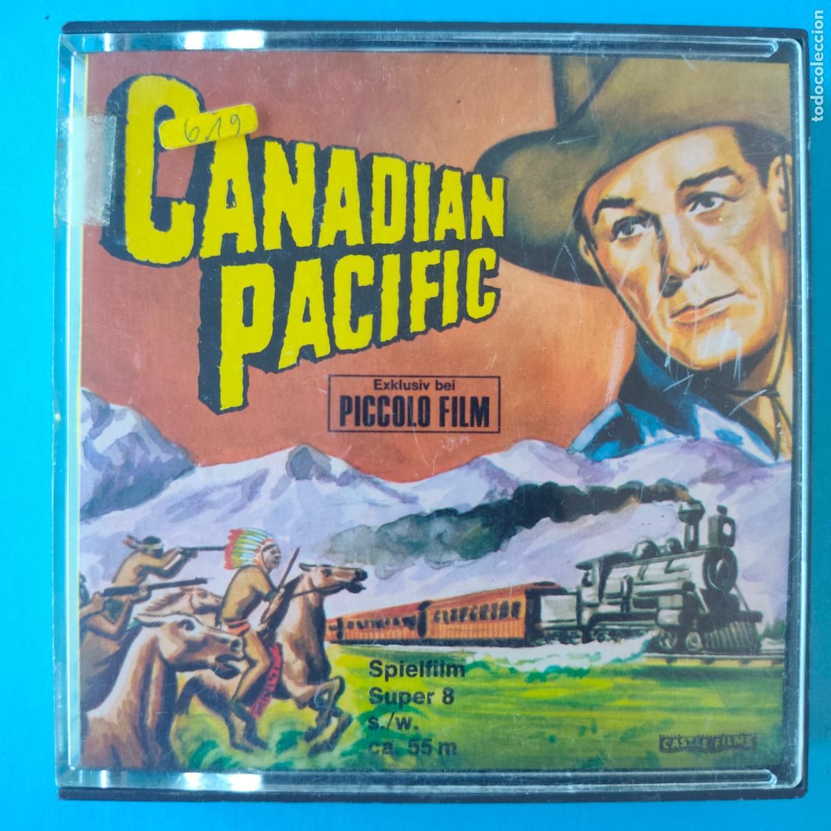 Cine: CANADIAN PACIFIC SUPER 8 PICCOLO FILM ca 55m
