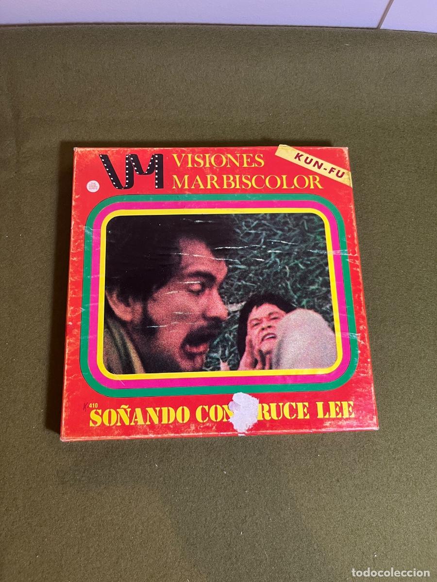 Kino: Pel&iacute;cula Super 8 So&ntilde;ando con Bruce Lee Color Sonora Visiones Marbiscolor K-410 A&ntilde;os 70