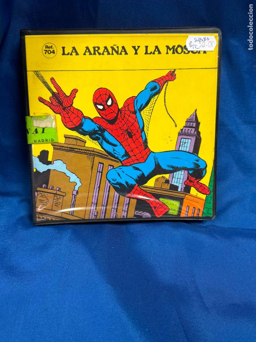 Cine: PELICULA SUPER 8 SPIDERMAN LA ARA&Ntilde;A Y LAS MOSCAS