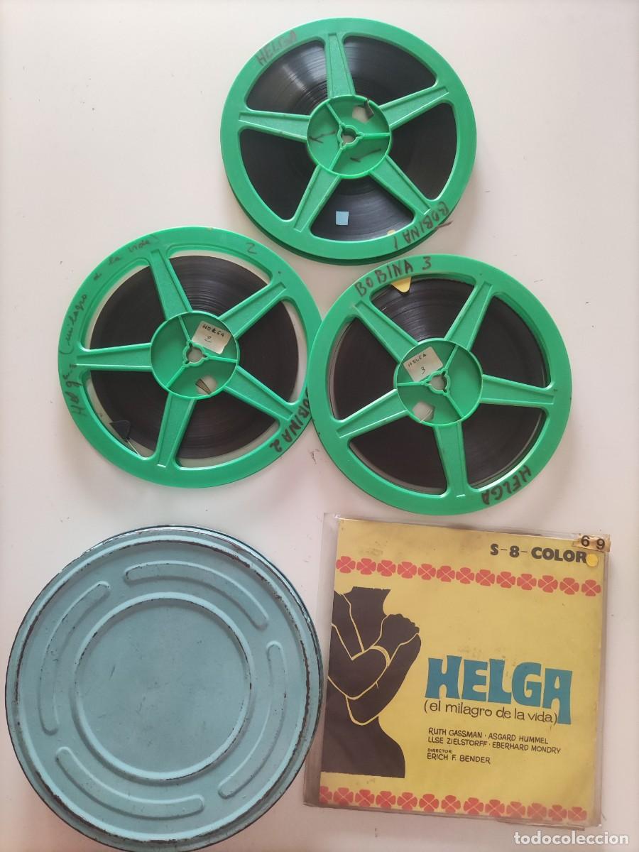 Cine: Helga (El milagro de la vida) / 3 bobinas 180 / Pel&iacute;cula super 8 / Leer descripci&oacute;n