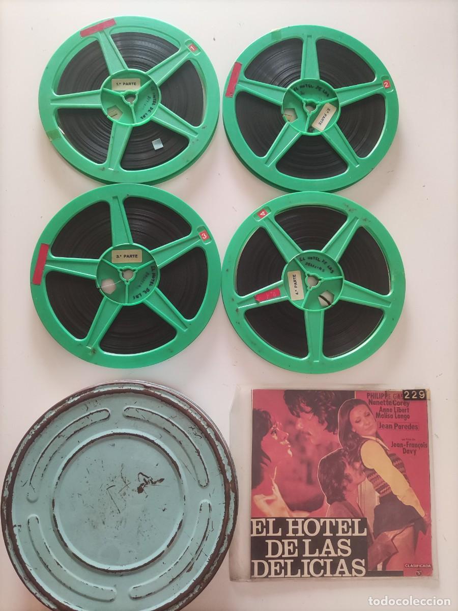 Cine: El hotel de las delicias / 4 bobinas 180 / Pel&iacute;cula super 8 / Leer descripci&oacute;n