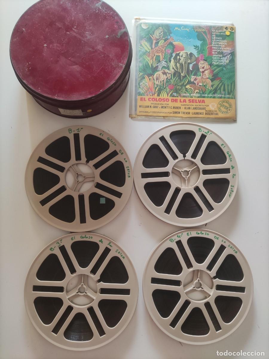 Cinema: El coloso de la selva / 4 bobinas 180 / Pel&iacute;cula super 8 / Leer descripci&oacute;n