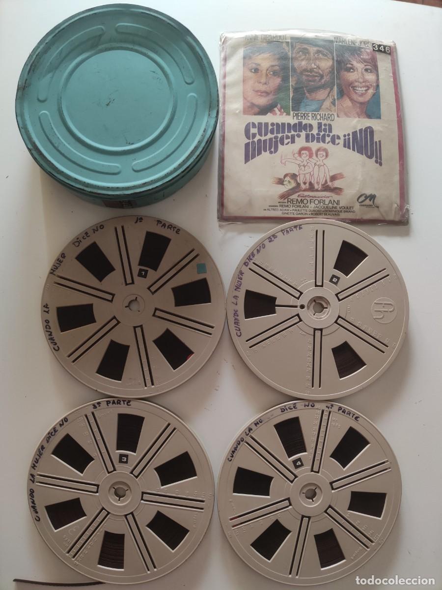 Cinema: Cuando la mujer dice no / 4 bobinas 180 / Pel&iacute;cula super 8 / Leer descripci&oacute;n