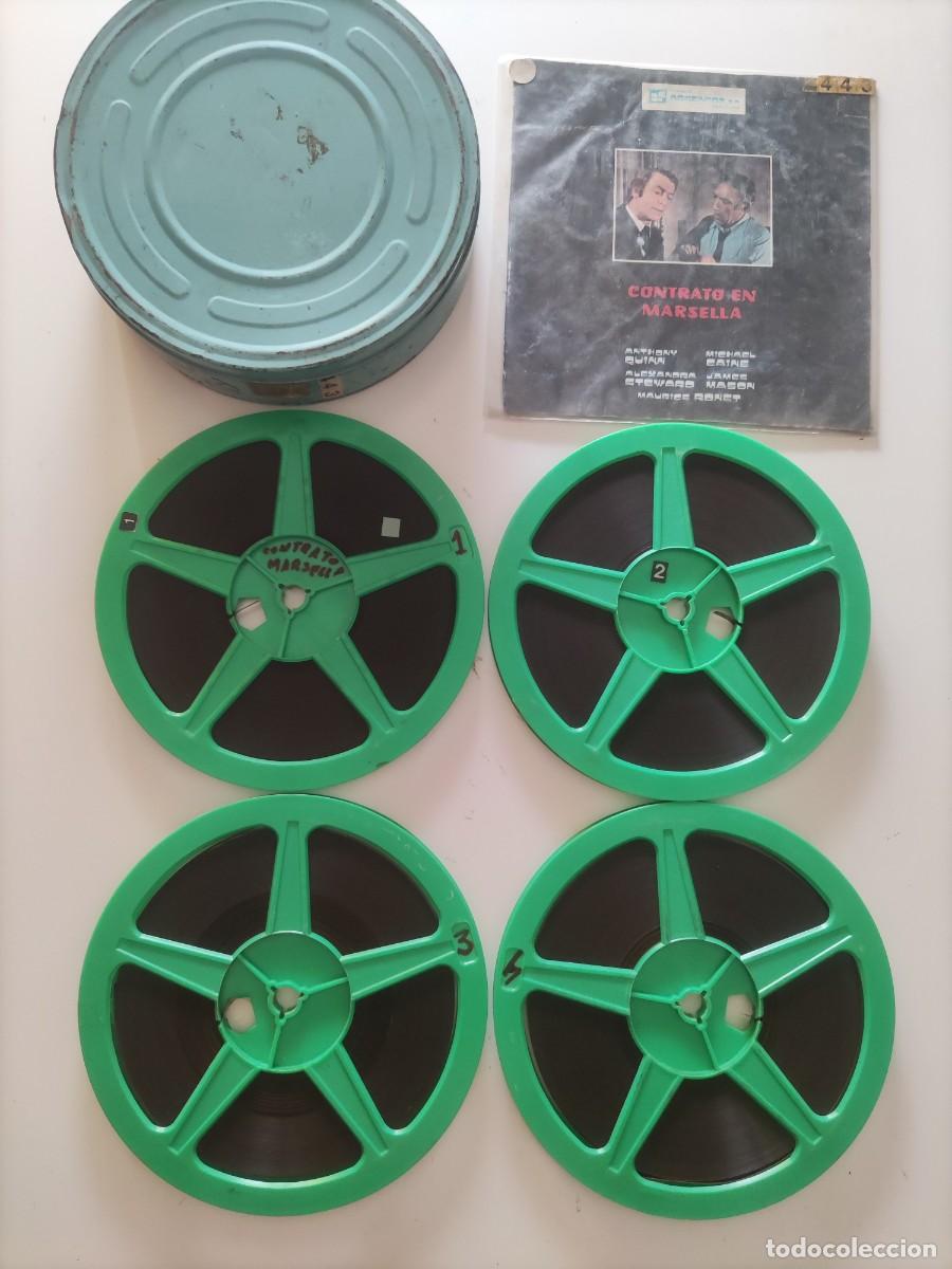 Cinema: Contrato en Marsella / 4 bobinas 180 / Pel&iacute;cula super 8 / Leer descripci&oacute;n