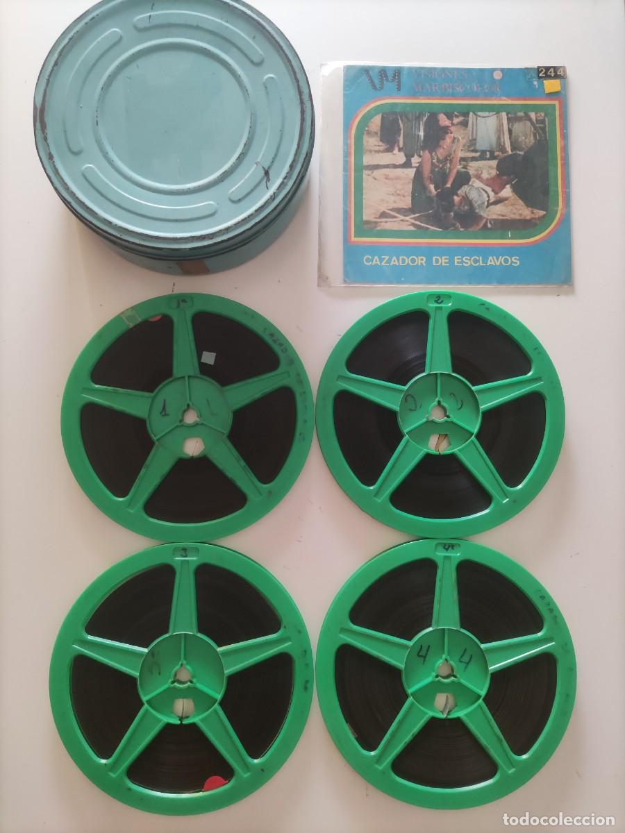 Cinema: Cazador de esclavos / 4 bobinas 180 / Pel&iacute;cula super 8 / Leer descripci&oacute;n