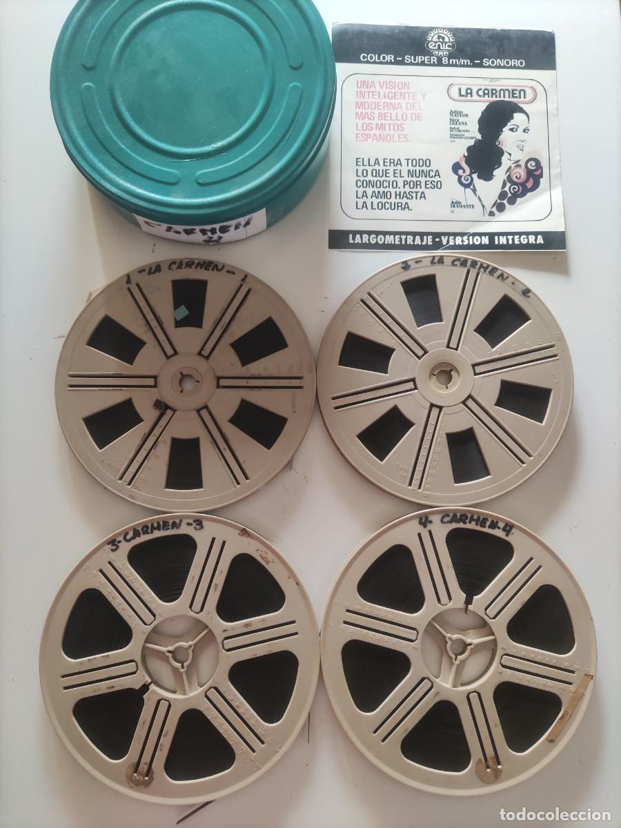 Cinema: La Carmen / 4 bobinas 180 / Pel&iacute;cula super 8 / Leer descripci&oacute;n
