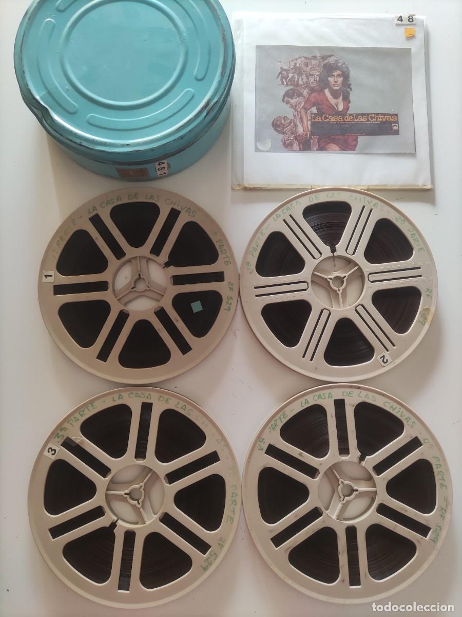 Cine: La Casa de las Chivas / 4 bobinas 180 / Pel&iacute;cula super 8 / Leer descripci&oacute;n
