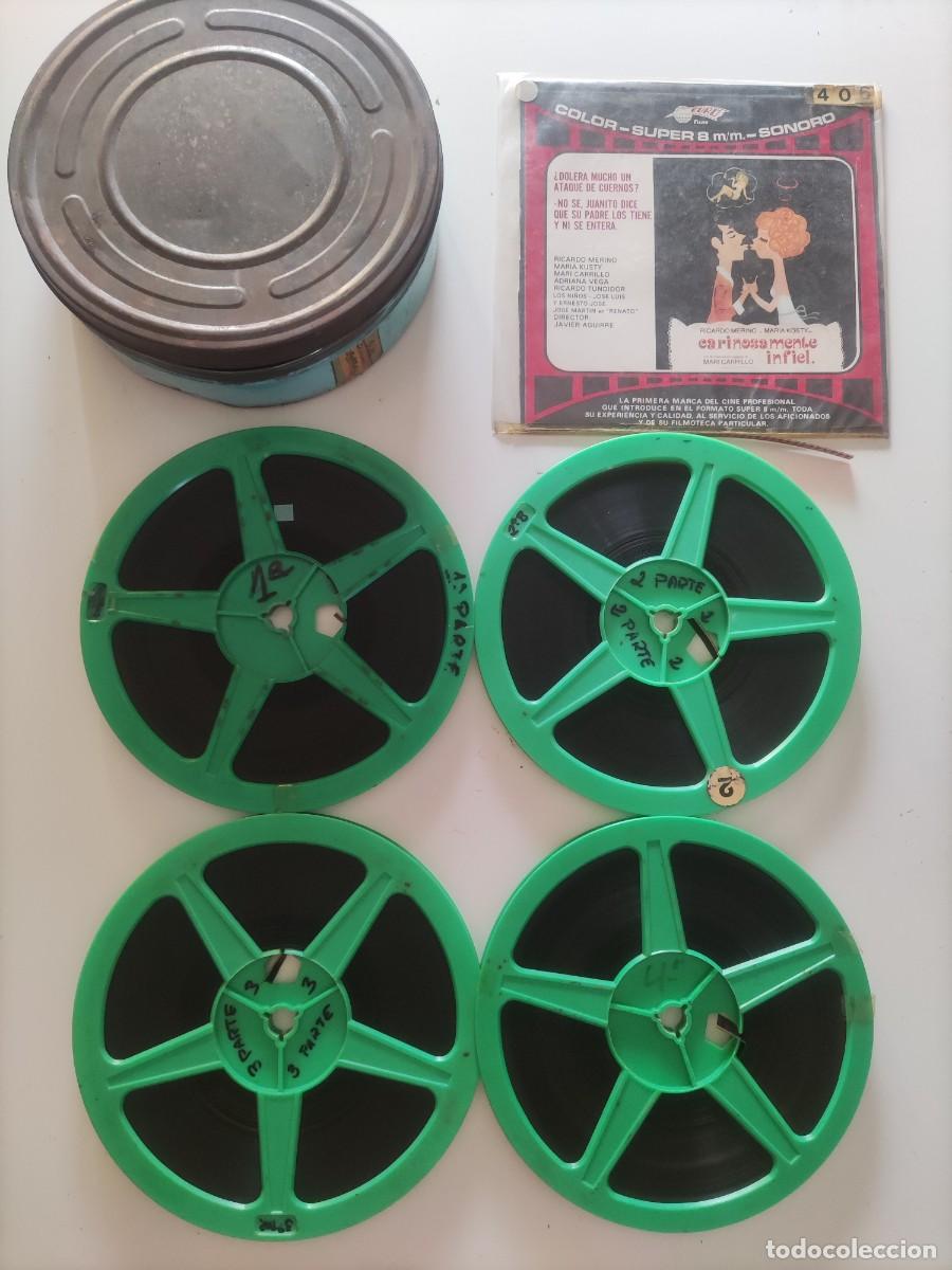 Cine: Cari&ntilde;osamente infiel / 4 bobinas 180 / Pel&iacute;cula super 8 / Leer descripci&oacute;n