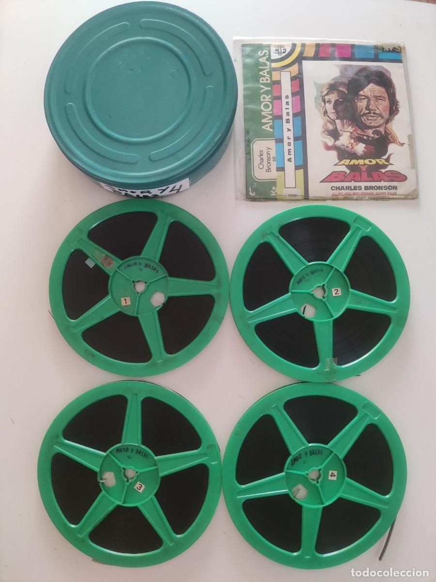 Cine: Amor y balas / 4 bobinas 180 / Pel&iacute;cula super 8 / Leer descripci&oacute;n