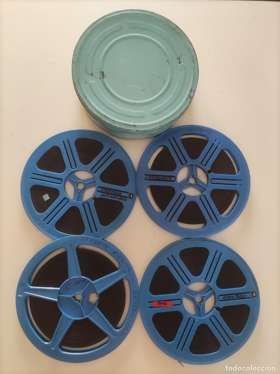 Cine: Atentado antinuclear / 4 bobinas 180 / Pel&iacute;cula super 8 / Leer descripci&oacute;n