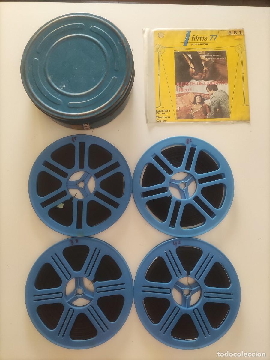 Cine: Ajuste de cuentas / 4 bobinas 180 / Pel&iacute;cula super 8 / Leer descripci&oacute;n
