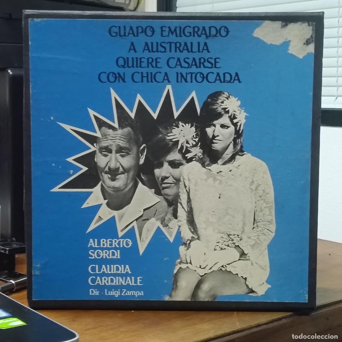 Cine: GUAPO EMIGRADO A AUSTRALIA QUIERE CASARSE CON CHICA INTOCADA - LUIGI ZAMPA - ALBERTO SORDI, CLAUDIA