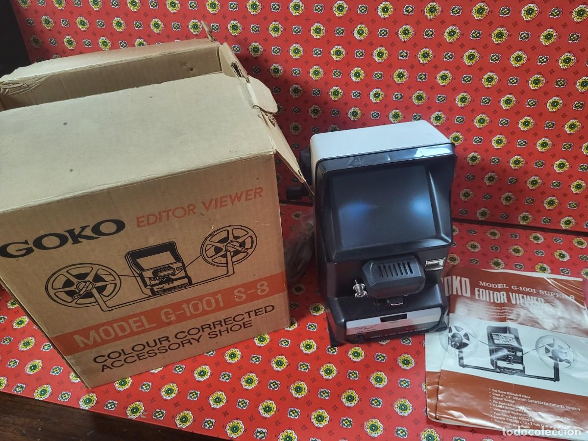 Cinema: VISOR EDITOR PELICULAS SUPER 8 GOKO G 1001 S 8 MADE IN JAPAN CINE