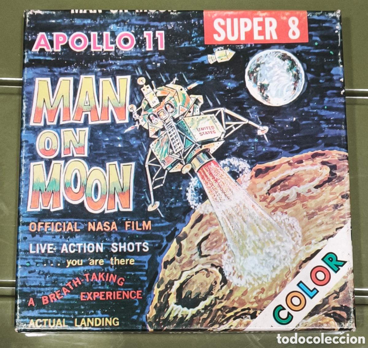 Cine: Apollo 11 Man on Moon S&uacute;per 8mm
