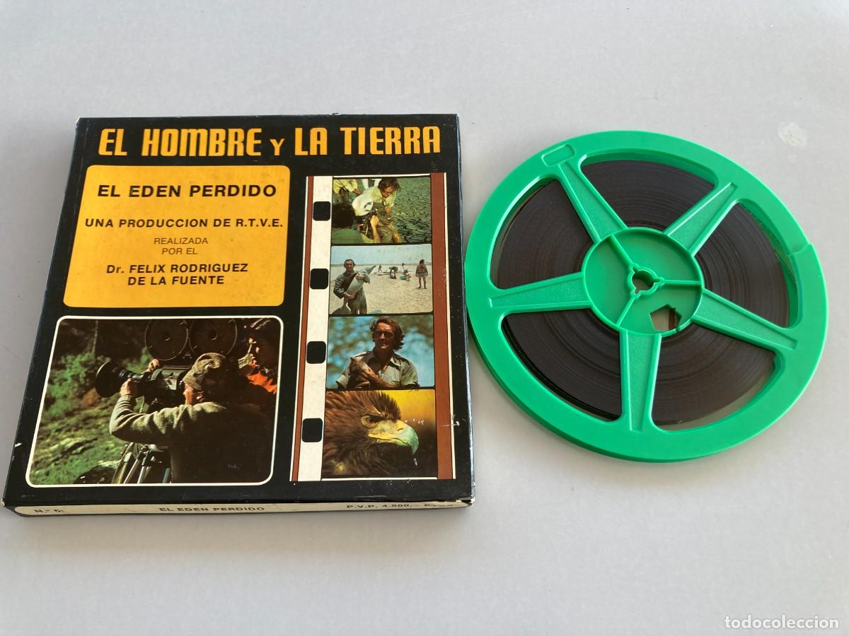 Cine: PEL&Iacute;CULA SUPER 8 ORIGINAL NO PROBADA / EL HOMBRE Y LA TIERRA - EL EDEN PERDIDO -