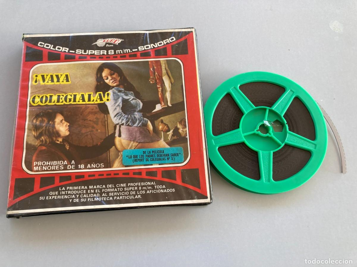 Cine: PEL&Iacute;CULA SUPER 8 ORIGINAL NO PROBADA / VAYA COLEGIALA