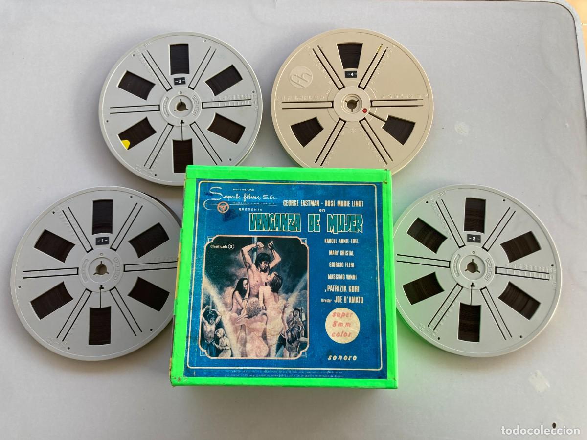Cine: PEL&Iacute;CULA SUPER 8 ORIGINAL NO PROBADA / VENGANZA DE MUJER - 4 rollos - Joe D'Amato