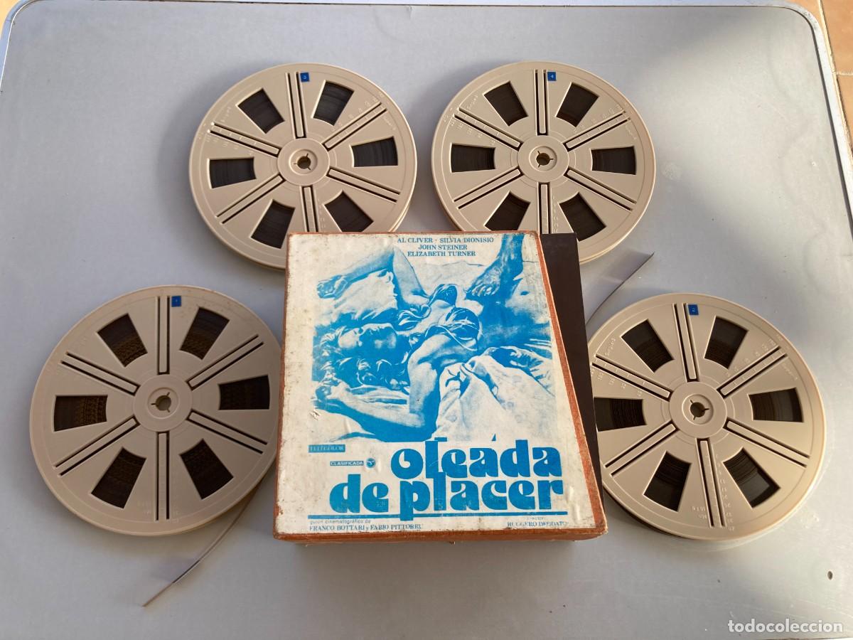 Cine: PEL&Iacute;CULA SUPER 8 ORIGINAL NO PROBADA / OLEADA DE PLACER - 4 rollos - Ruggero Deodato