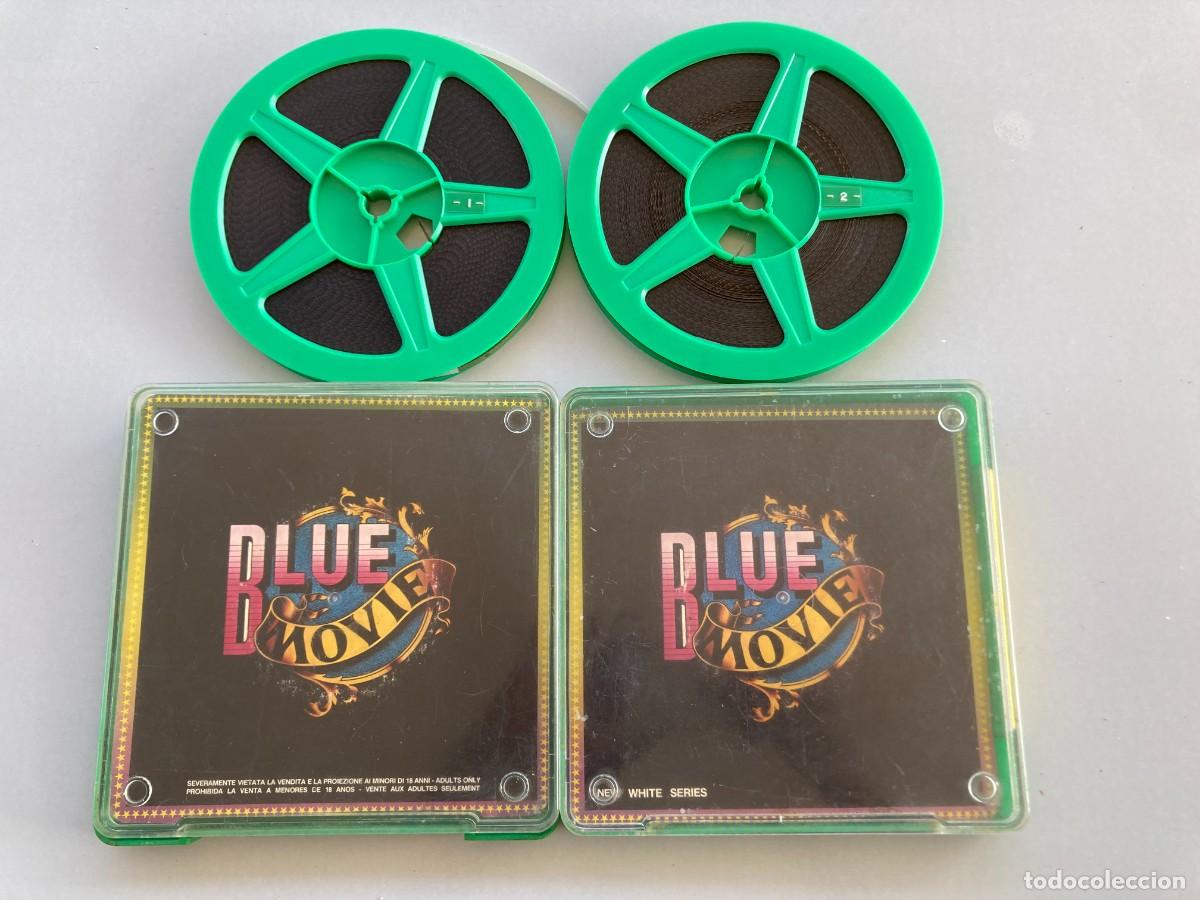 Cine: PEL&Iacute;CULA SUPER 8 ORIGINAL NO PROBADA / BLUE MOVIE - LITTLE GIRLS BLUE - 2 pel&iacute;culas (rollos)