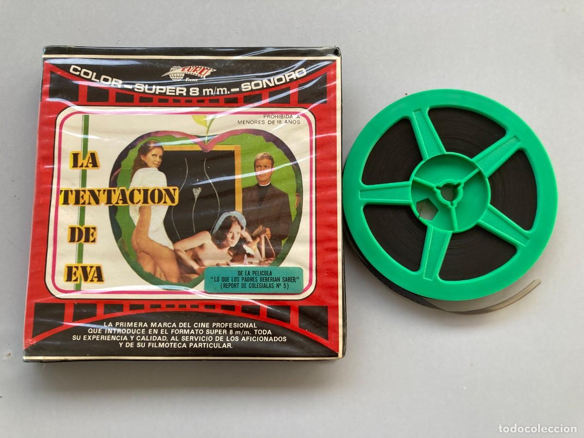 Cine: PEL&Iacute;CULA SUPER 8 ORIGINAL NO PROBADA / LA TENTACION DE EVA
