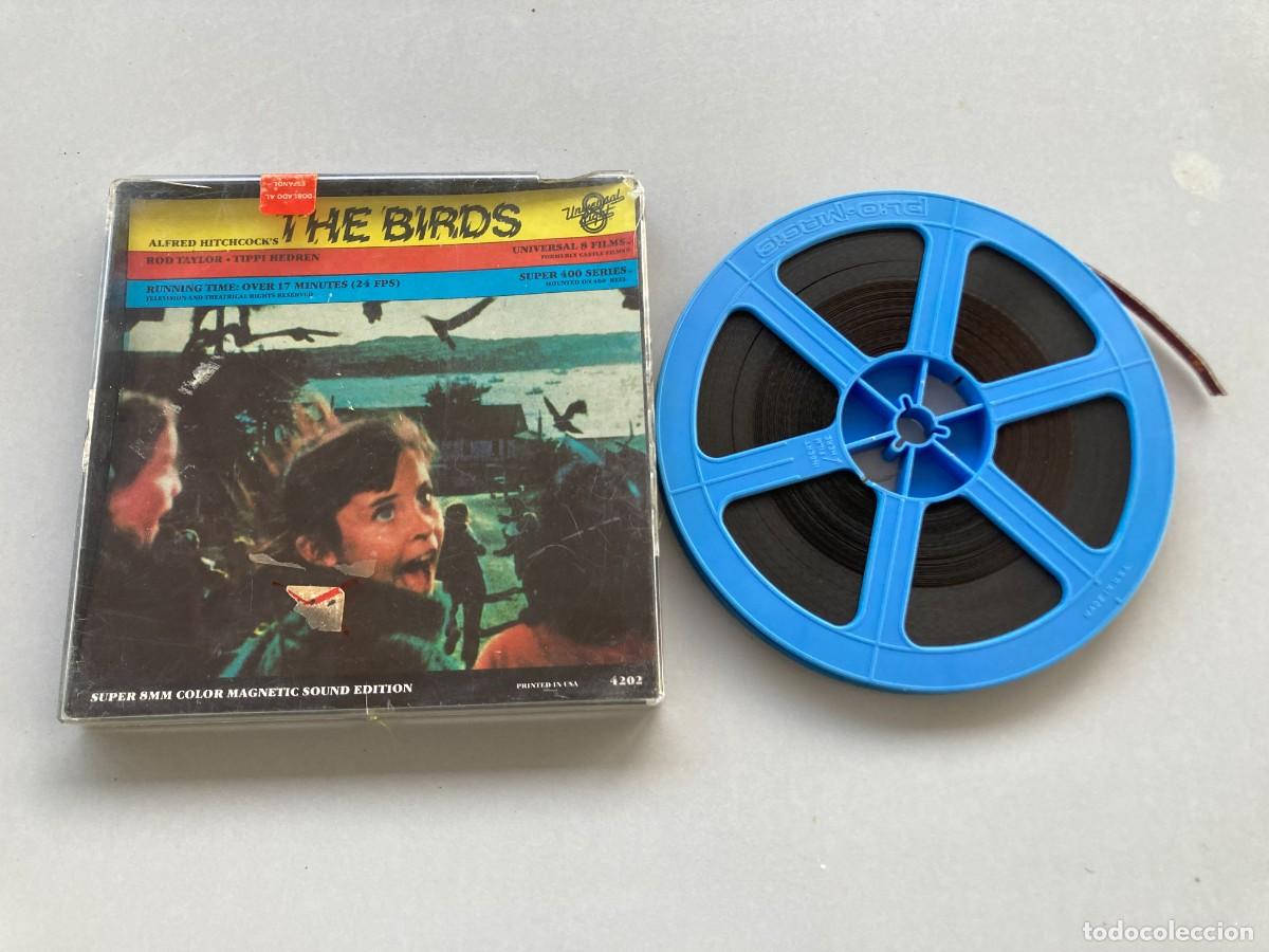 Cine: PEL&Iacute;CULA SUPER 8 ORIGINAL NO PROBADA / THE BIRDS - LOS PAJAROS - Hitchcock- Doblada al espa&ntilde;ol