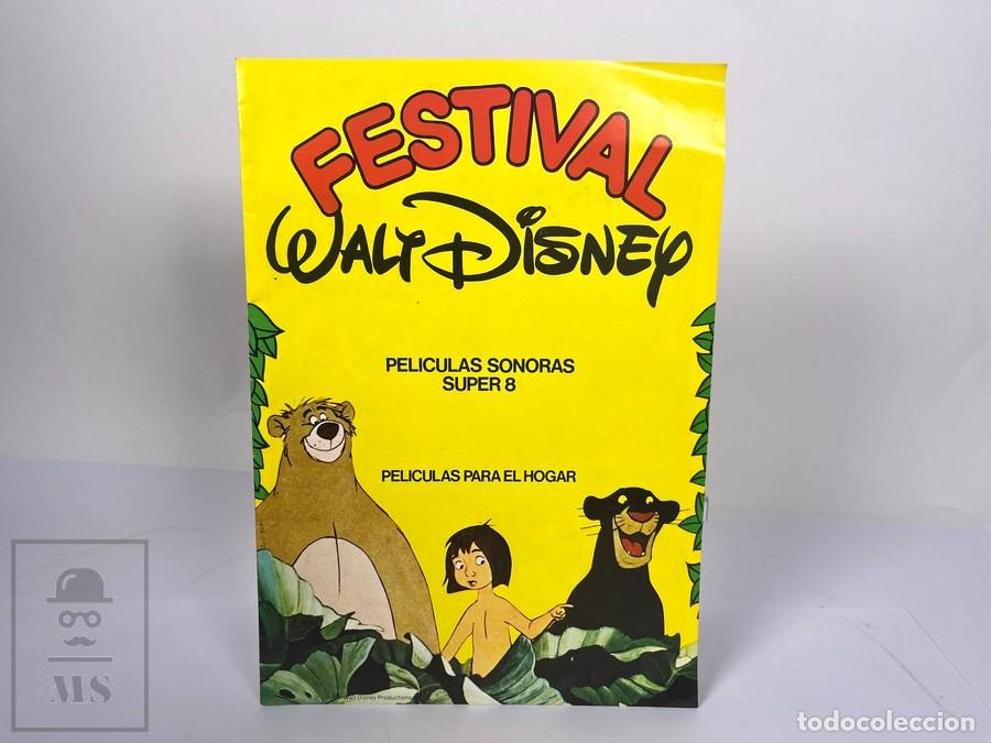 Cine: Antiguo Cat&aacute;logo Festival Walt Disney - Peliculas Sonoras Super 8