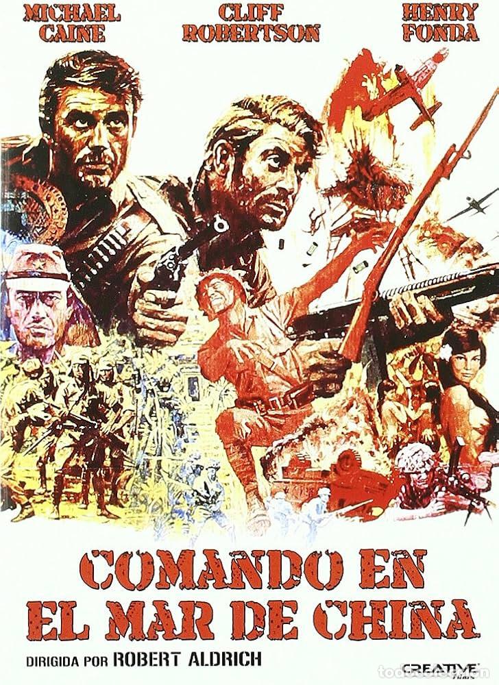 Cine: COMANDO EN EL MAR DE LA CHINA (Pel&iacute;cula de super 8mm)