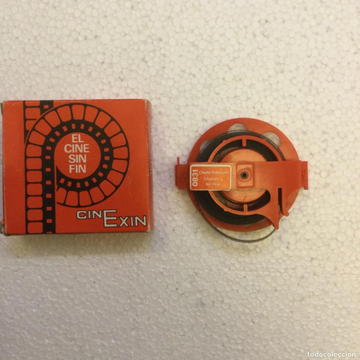 Cine: Cinexin. Pelicula super 8 Charlot patinador y Charlot su rival.