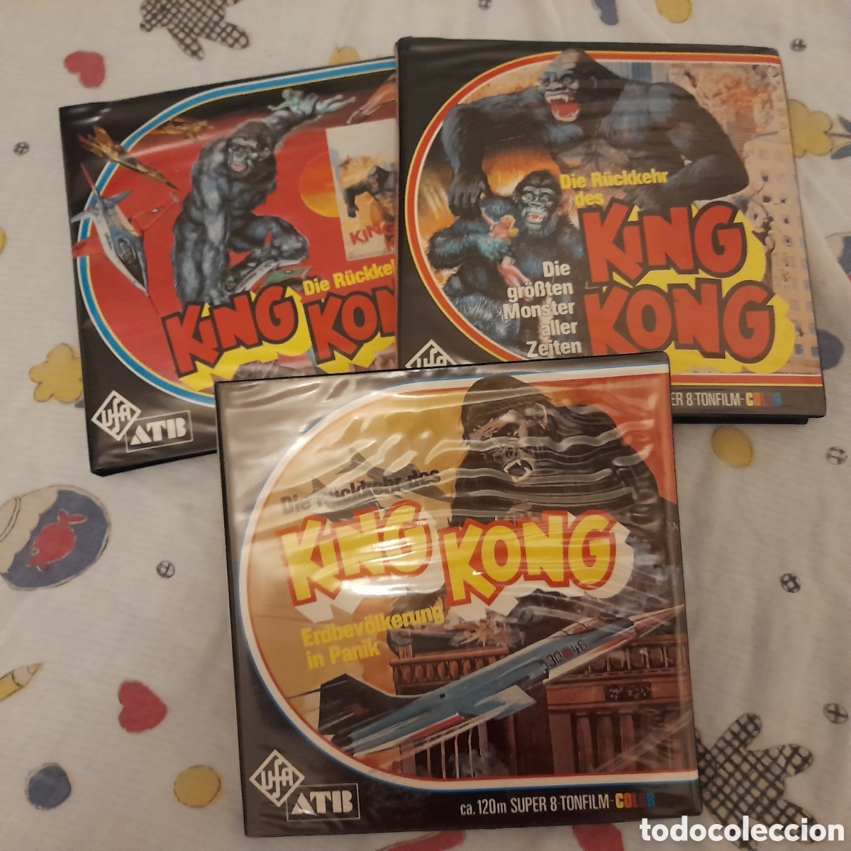Cine: Super 8 mm King kong contra Gozila en espa&ntilde;ol.no ago env&iacute;os alas islas Canarias.