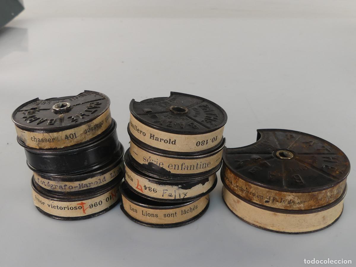 Cine: LOTE DE 10 ROLLOS PATHE BABY
