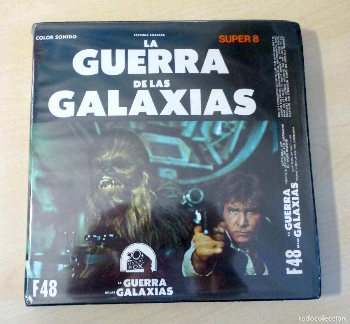 Cine: Pel&iacute;cula Super 8 LA GUERRA DE LAS GALAXIAS. F48. Star Wars