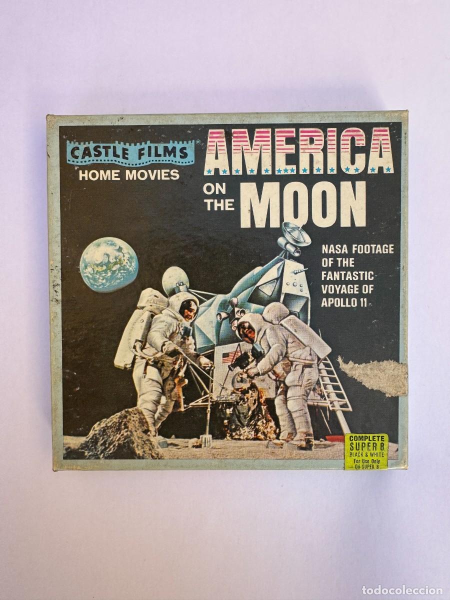 Cine: AMERICA ON THE MOON - CASTLE FILMS - HOME MOVIES Pelicula super 8 color America en la luna Apolo 11