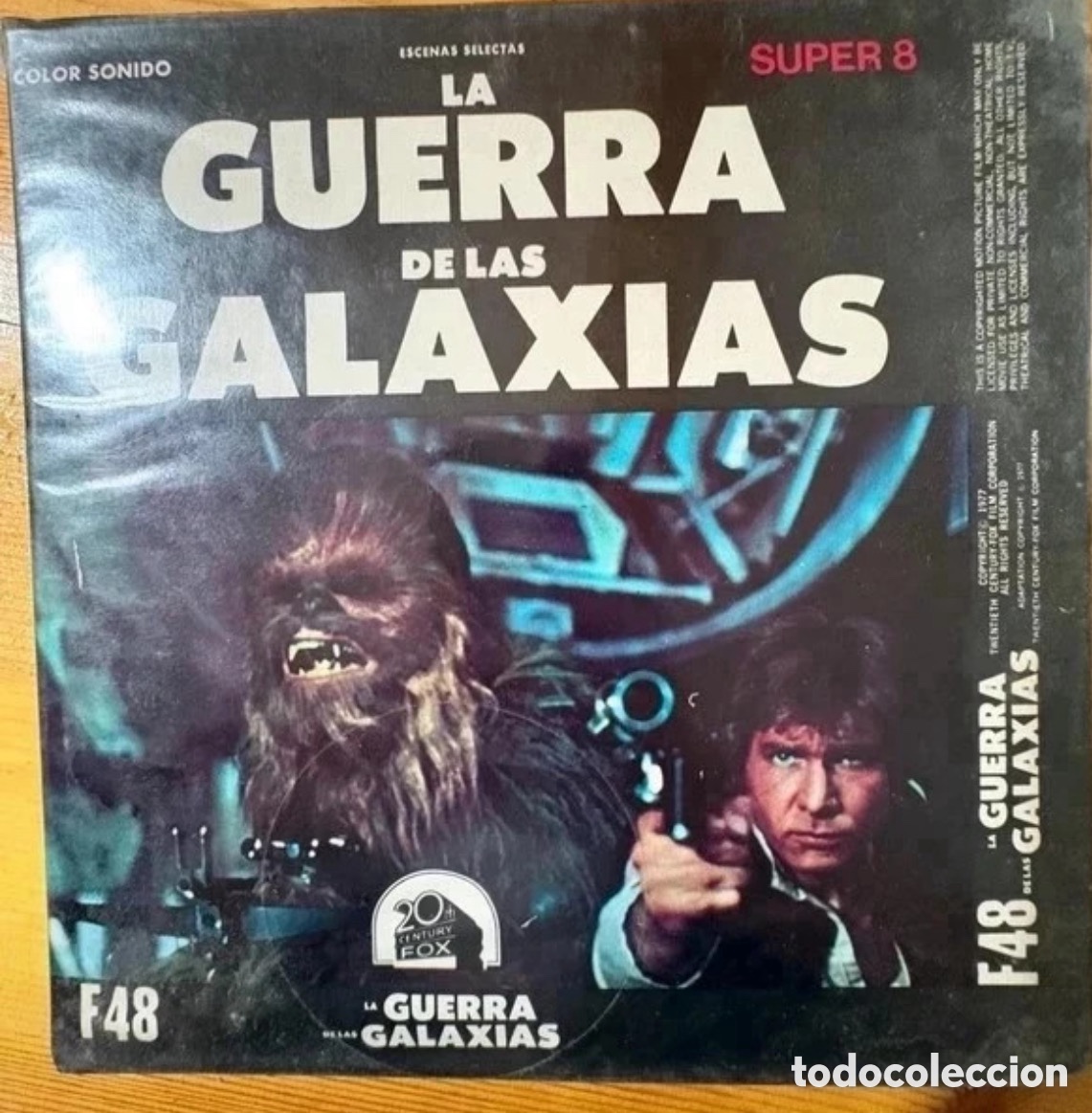 Cine: Pel&iacute;cula en s&uacute;per 8 la guerra de las galaxias