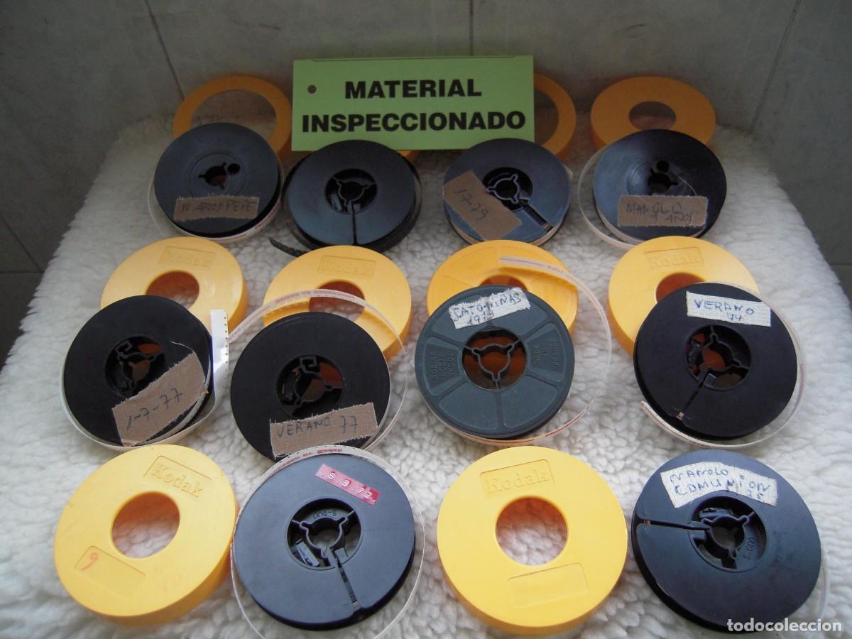 Cine: Lote 10 peliculas de Cine Super8 Kodak Color Home Movies de los a&ntilde;os 70