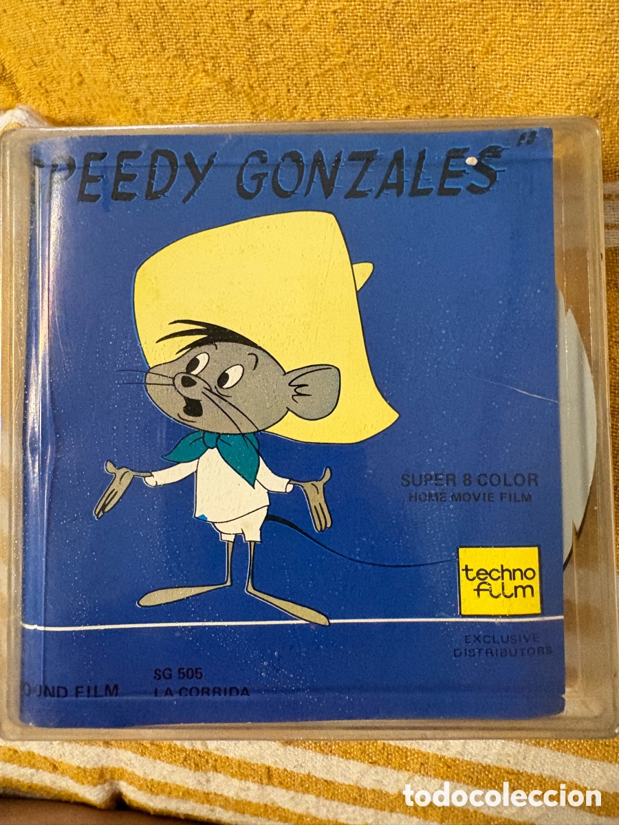 Cine: Pel&iacute;cula en s&uacute;per 8 speedy gonzales