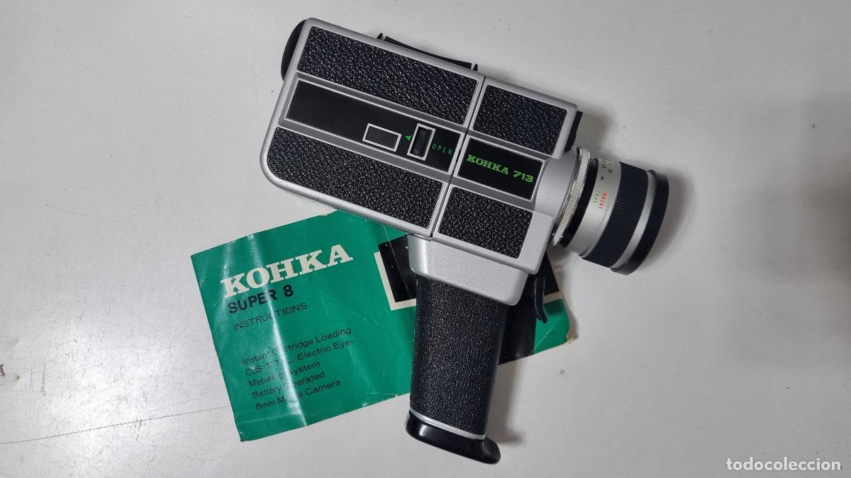 Cine: KOHKA 713 c&aacute;mara Super 8 vintage japonesa &ndash; Probada y funcionando + caja y manual