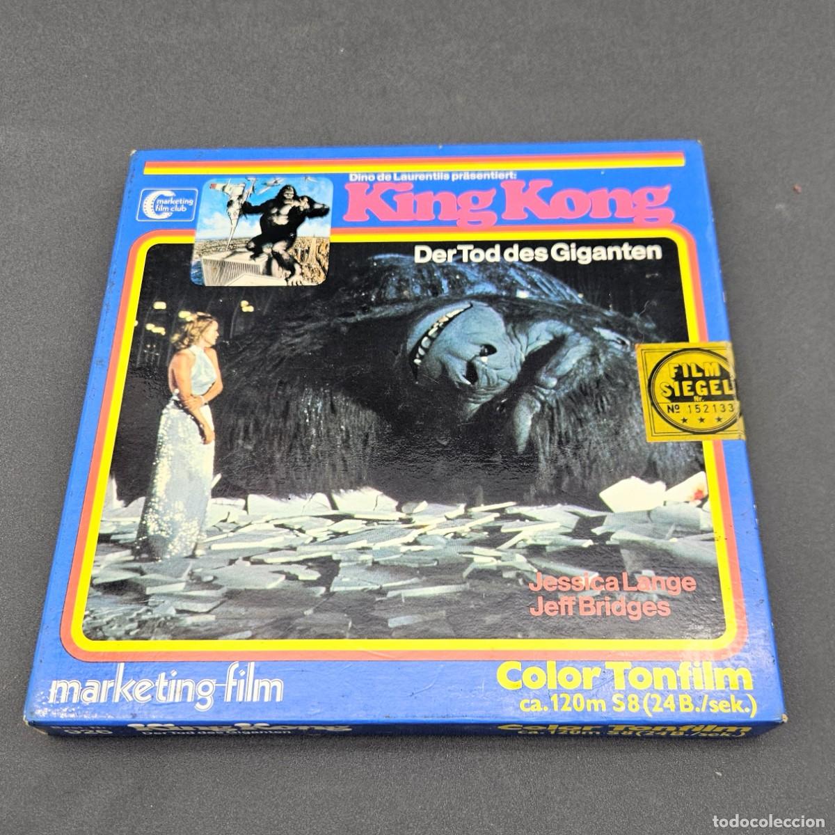 Cine: Cuatro pel&iacute;culas de Super 8 de King Kong. Alemania 1976