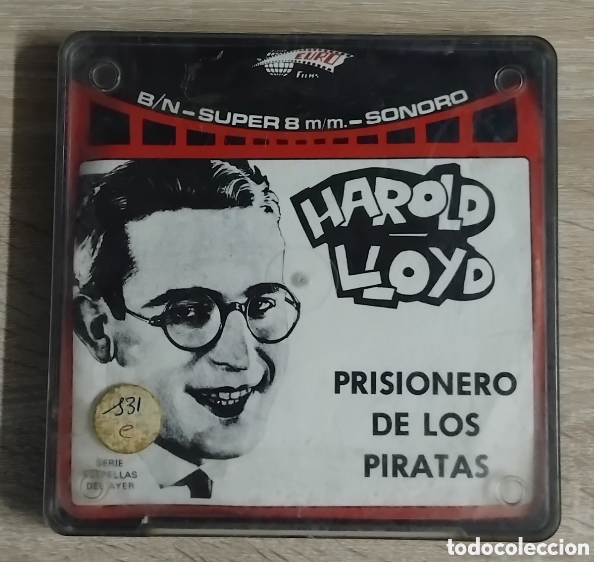 Cine: Prisionero de los piratas (Harold Lloyd) SUPER 8