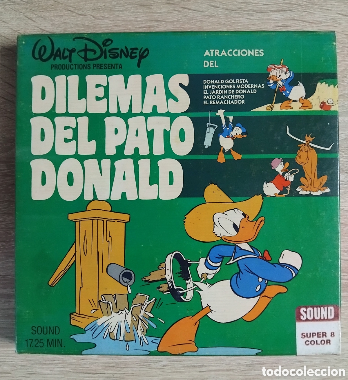 Cine: Dilemas del Pato Donald SUPER 8