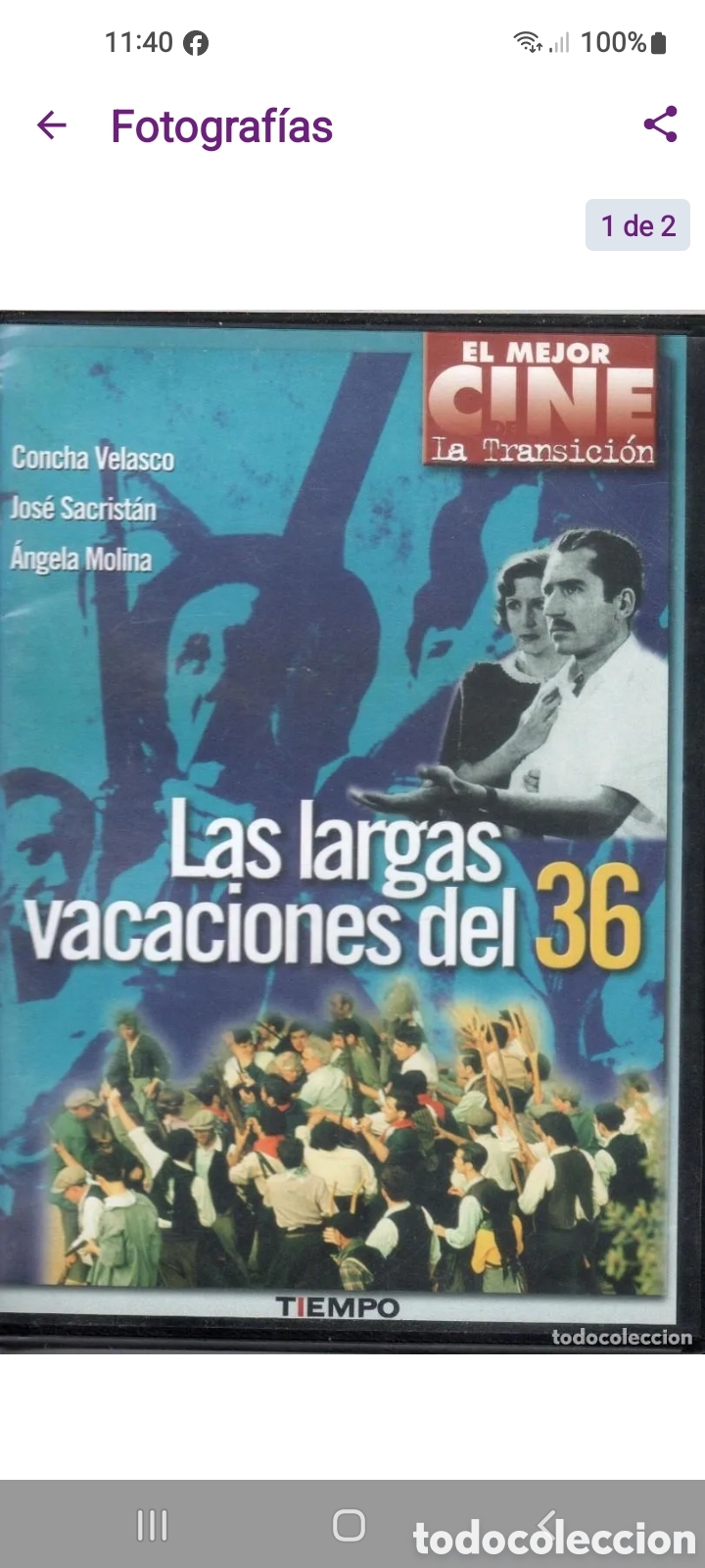 Cine: Largometraje super8 mm 4x180mt color en espa&ntilde;ol