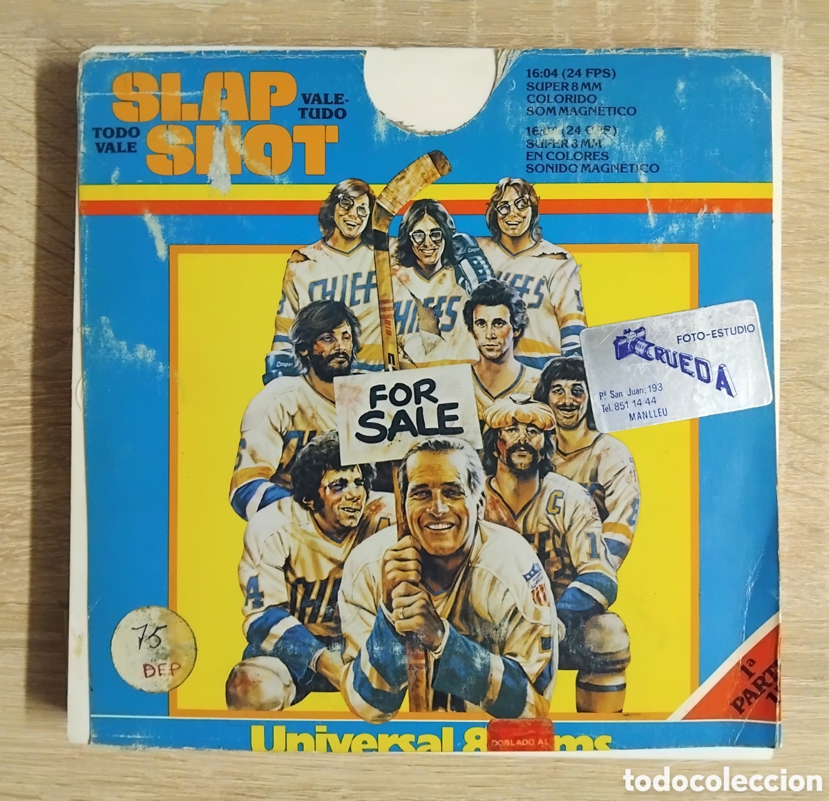 Cine: Todo vale (Slap shot) SUPER 8