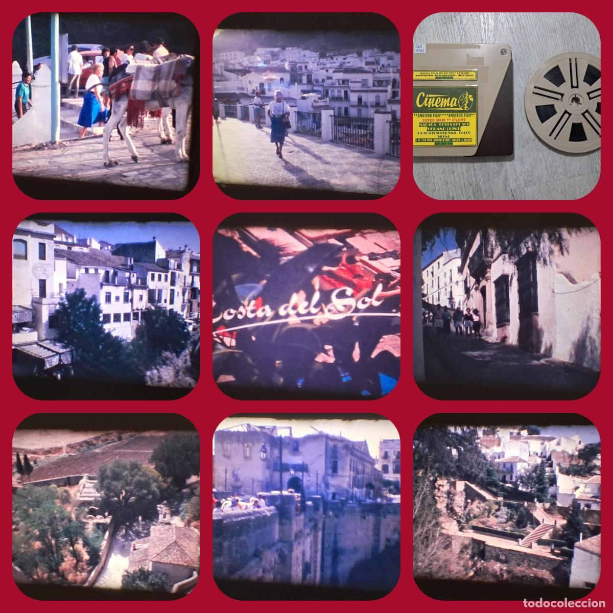 Cinema: MALAGA-COSTA DEL SOL- (1989) SUPER 8 MM-ANTIGUA BOBINA PEL&Iacute;CULA FILMACIONES AMATEUR