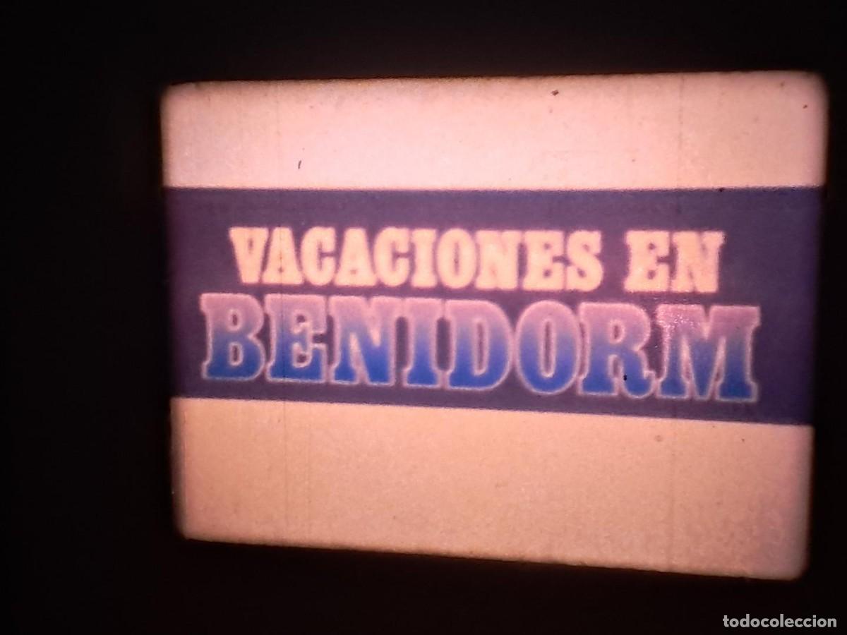 Cine: VACACIONES EN BENIDORM(1977)-ANTIGUA BOBINA PEL&Iacute;CULA RETRO-FILMACIONES AMATEUR SUPER 8 MM
