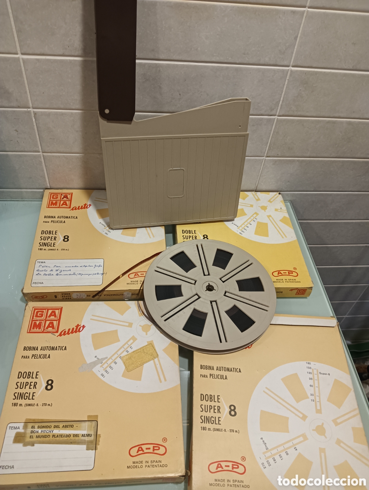 Cinema: Lote 4 pel&iacute;culas super 8 sonoras