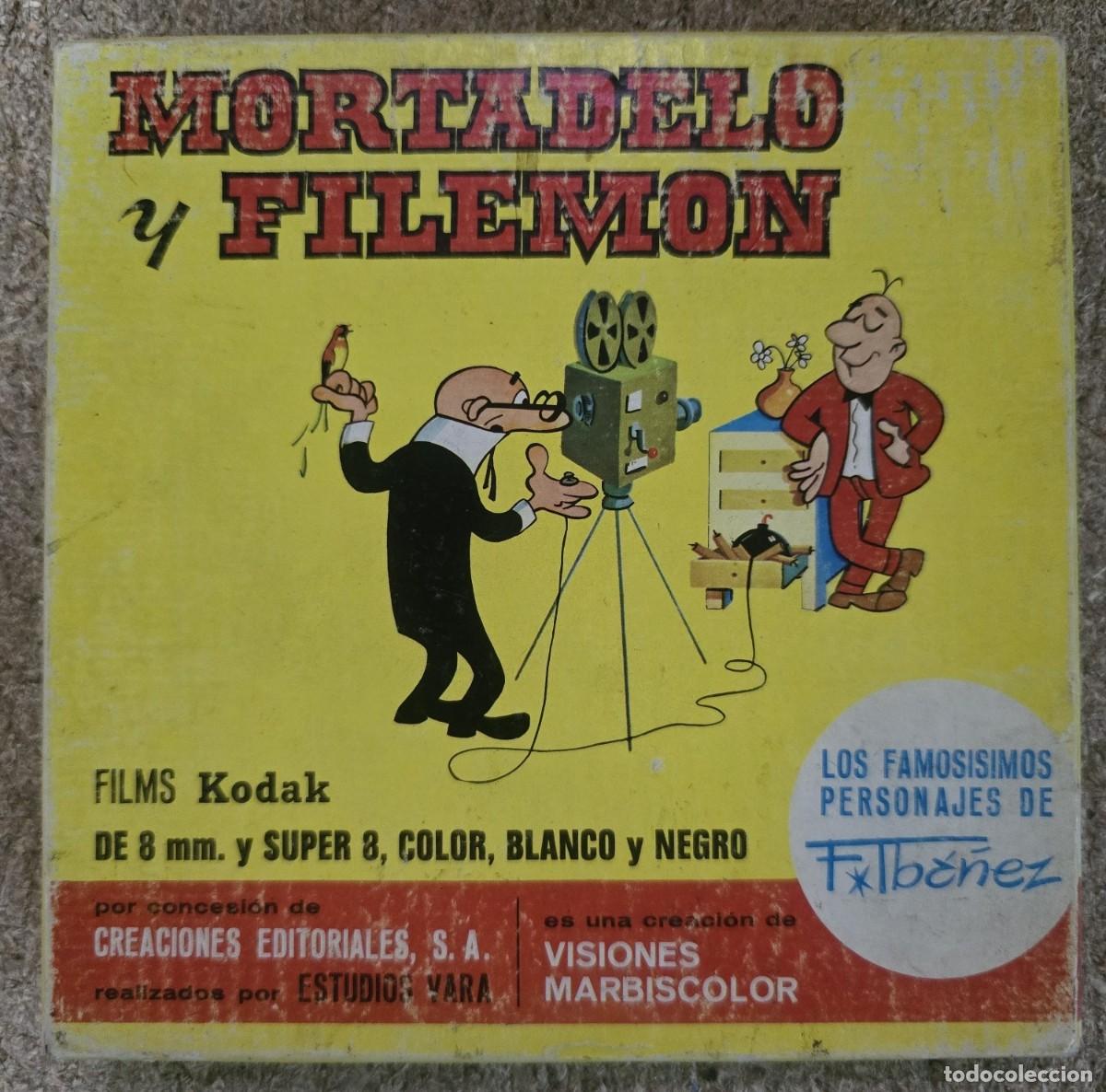 Cine: Pelicula Super 8.Mortadelo y Filemon