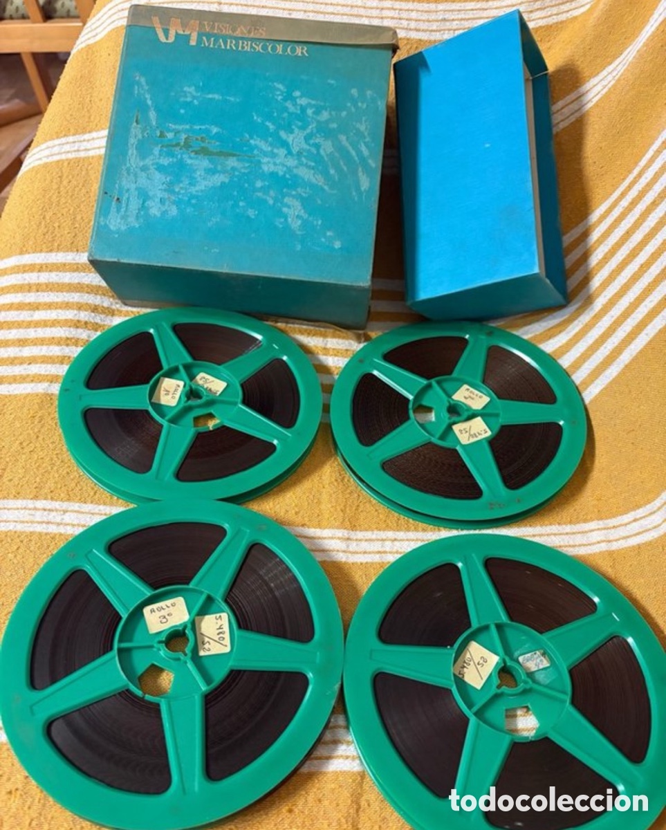 Cine: Pack de 4 bobinas en s&uacute;per 8